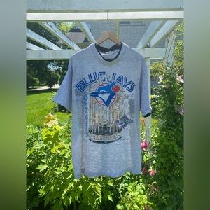 Vintage 1992 Toronto Blue Jays Trophy Champions T Shirt